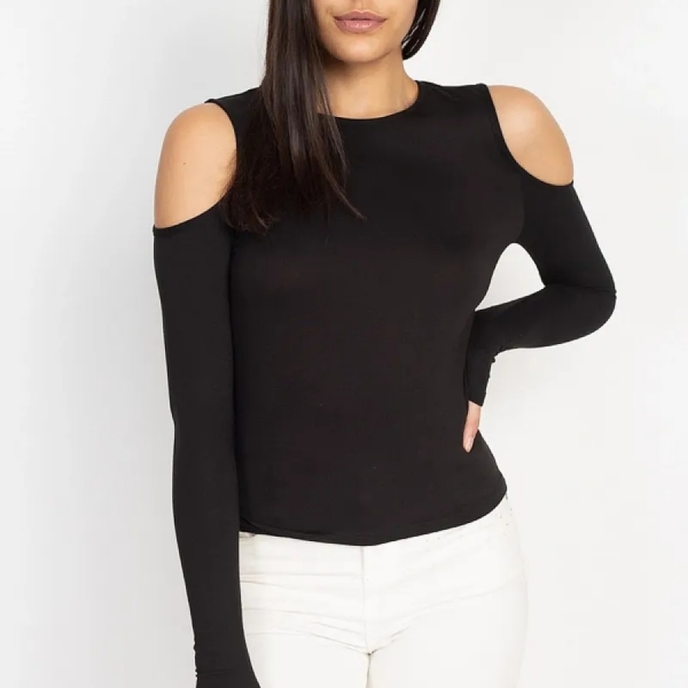 THE GABRIELLA OPEN SHOULDER TOP